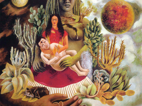Amoroso-abbraccio-universo-Frida-Kahlo